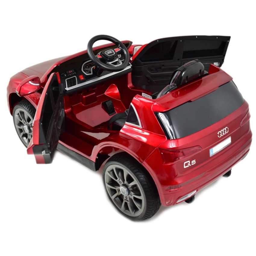 Auto Na Akumulator Audi Q5 Czerwone Otwierane Drzwi